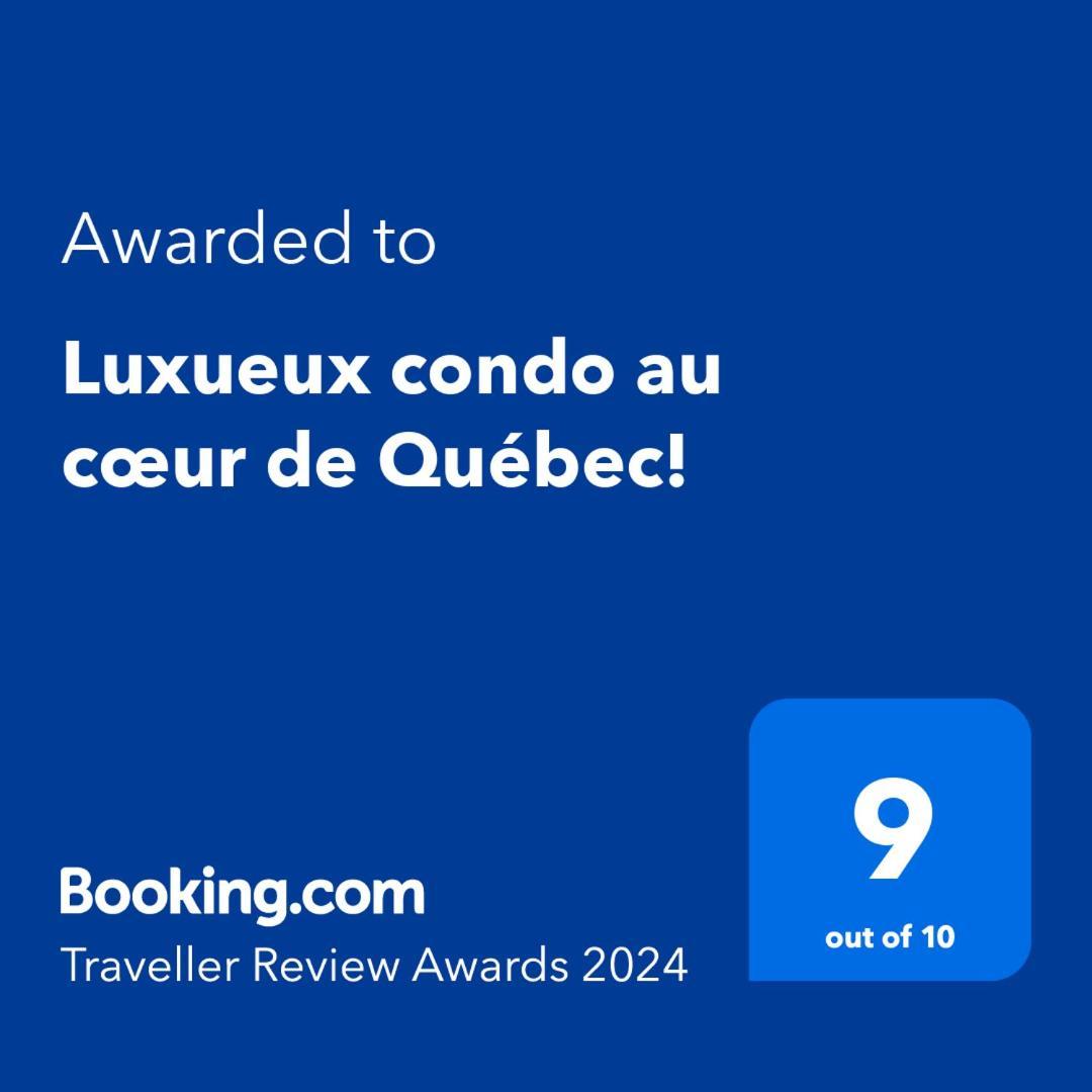 Luxueux Condo Au Coeur De Quebec! Екстер'єр фото